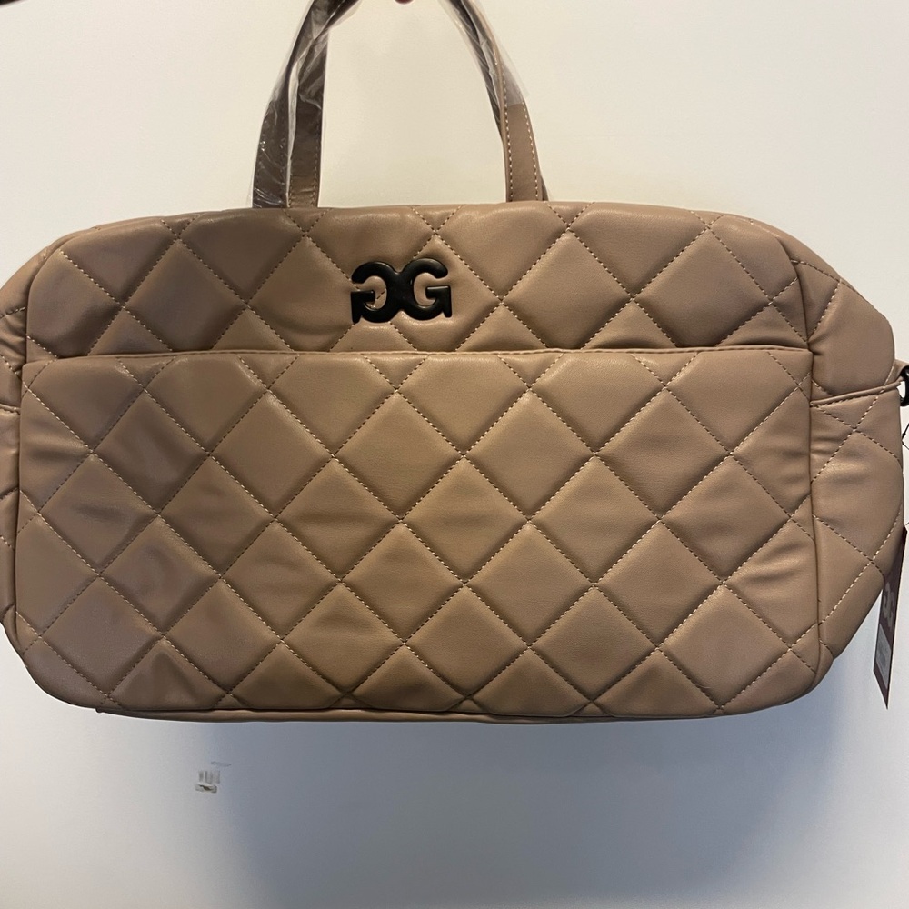 Gilda paris | Taupe Quilted Handbag